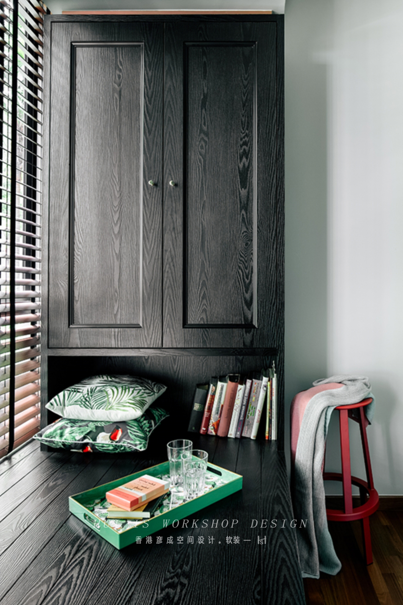 复古彩虹小洋房 | 小空间大世界-14