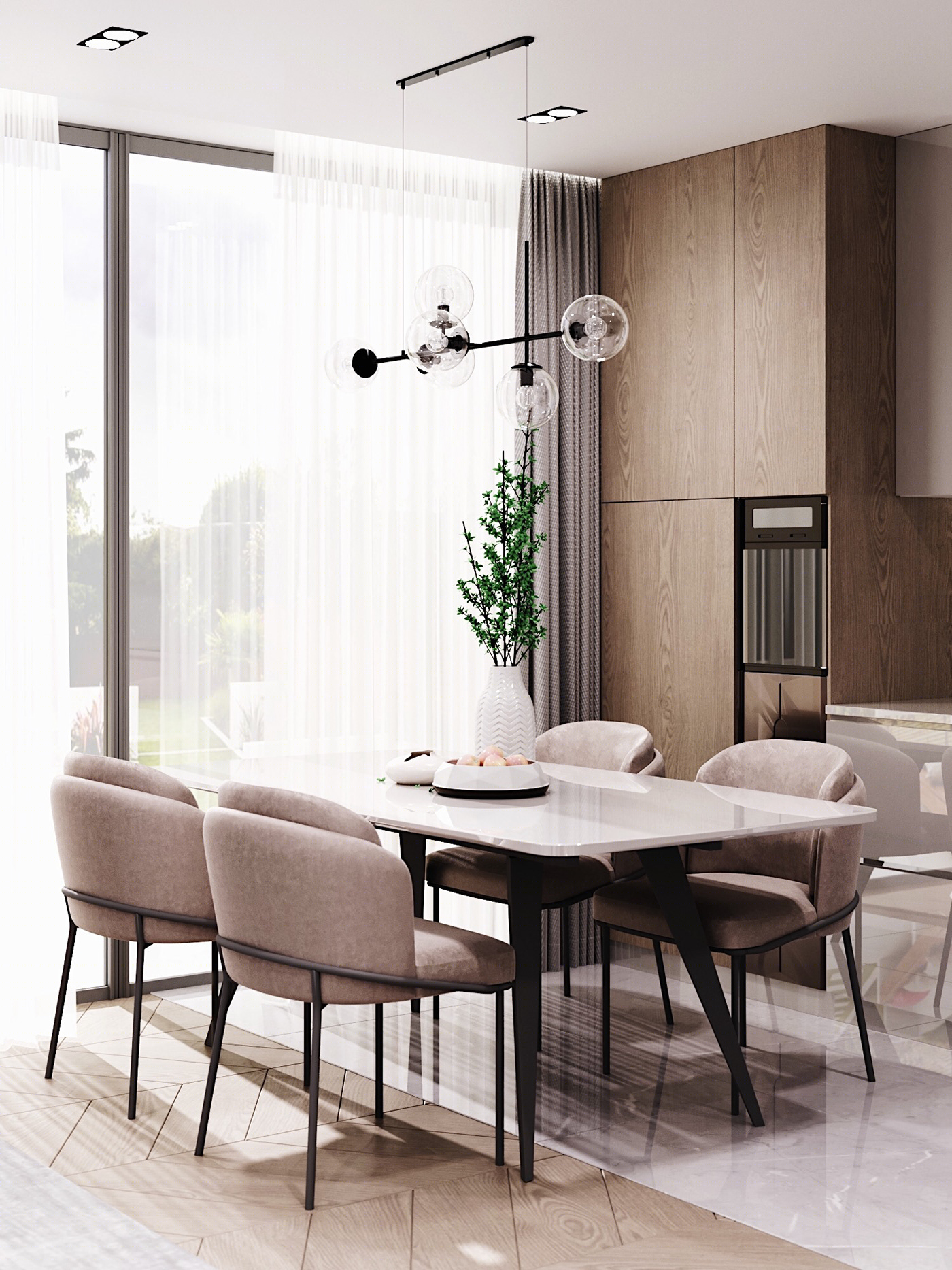 Anastasiya Gushchina丨平层丨Interior Design.Forspace Design.Kitchen.Kiev,2021-1