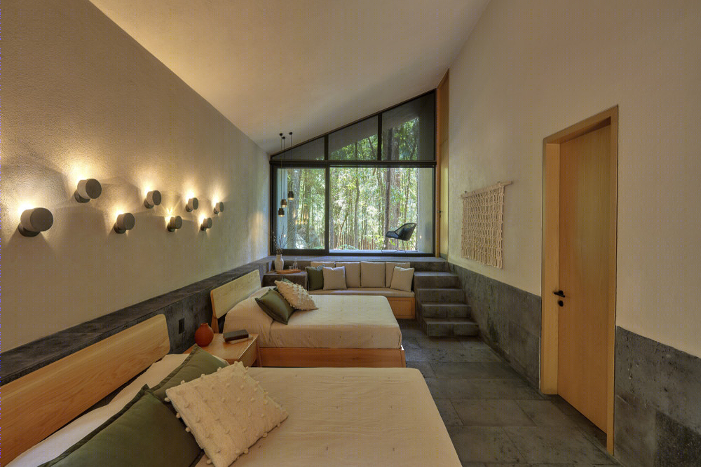 别墅丨墨西哥森林小屋 San Simón(2019)(Weber Arquitectos)设计-26