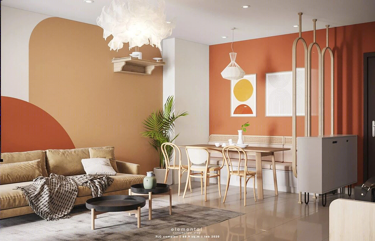 Creating Well Rounded Interiors With Circle Themes - Orange-15