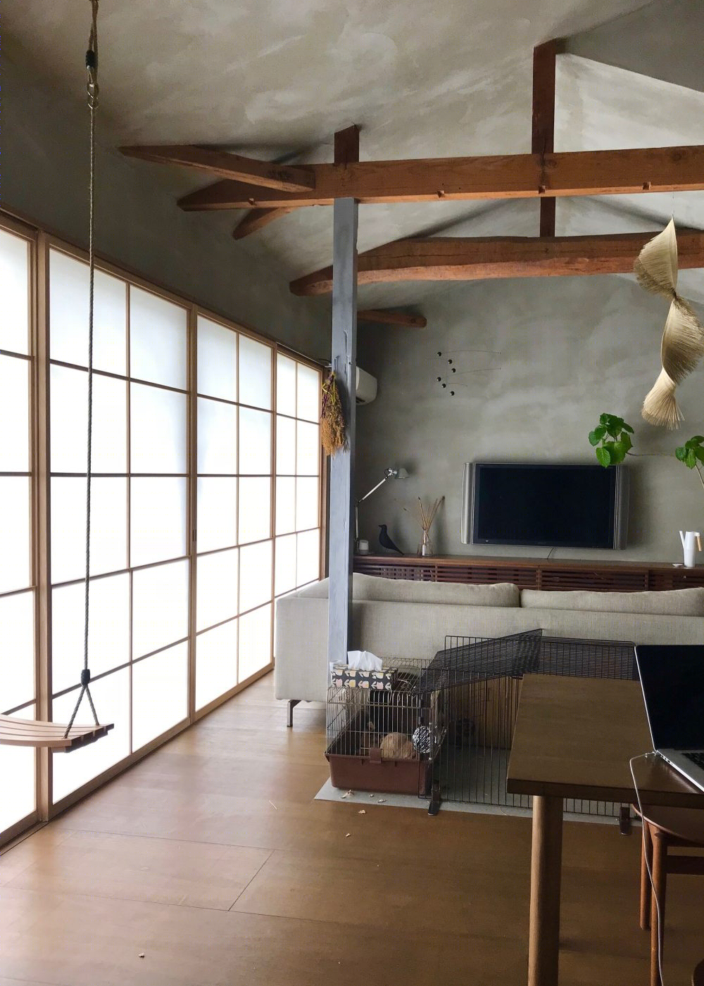 大阪老宅新生 | 公园农场间的办公住宅一体化设计-26