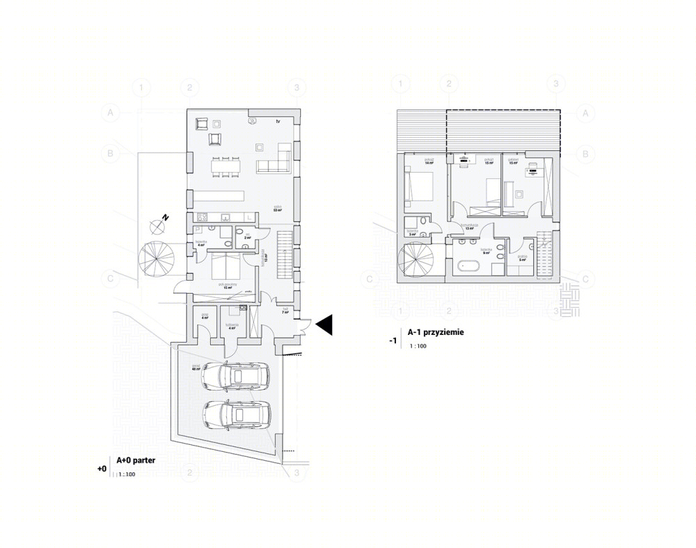 波兰湖边别墅颠覆昼夜空间设计，融入自然景观-40