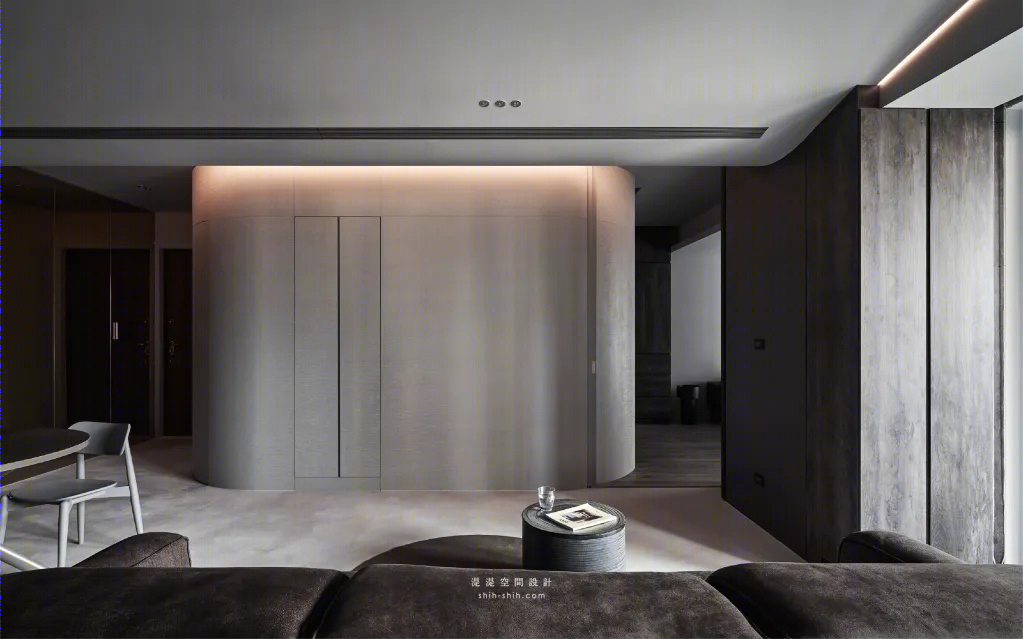 115 平弧形天花板林宅丨湜湜空间设计-12