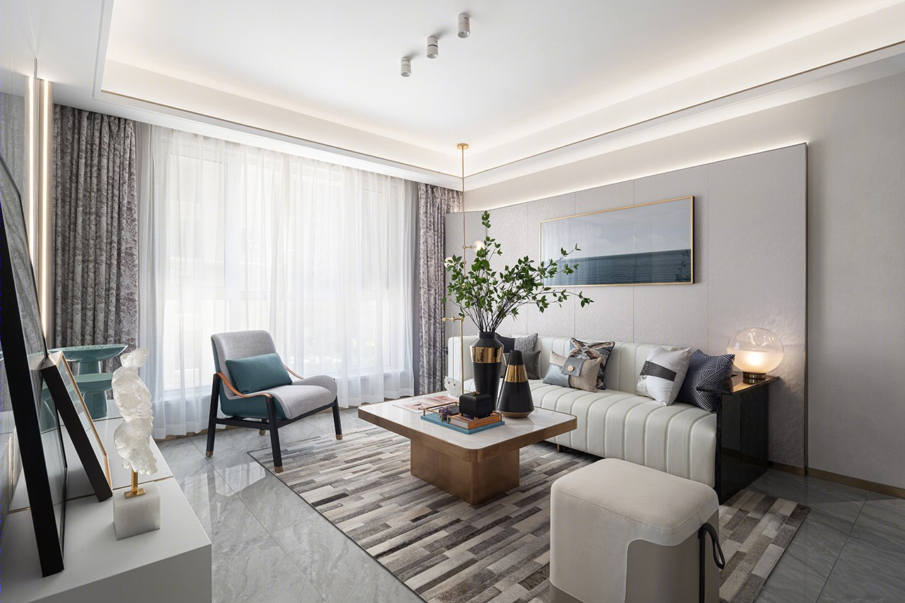 天海容天下样板间 演绎现代简约生活美学-10