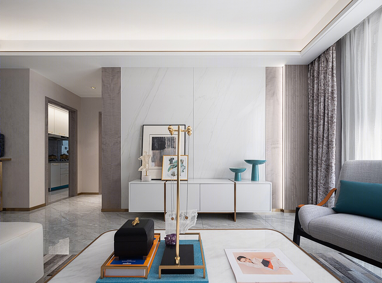 天海容天下样板间 演绎现代简约生活美学-9