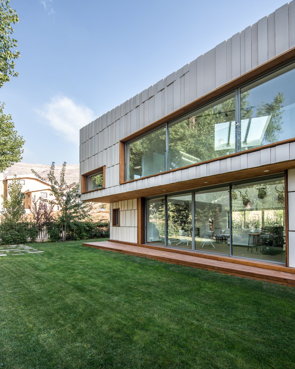 黎巴嫩 Y 小木屋——融入自然的建筑设计-20