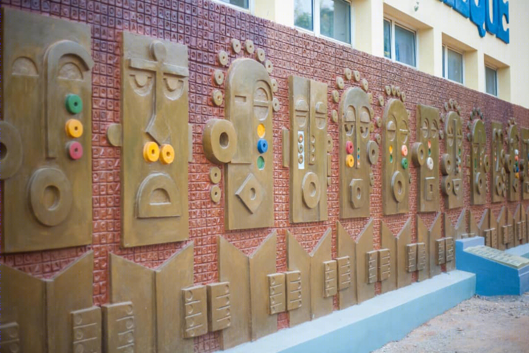 洛美大学图书馆壁画重塑项目丨WEART’CHITECT-6