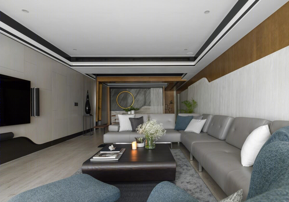 68坪混搭风全隐藏式住宅-6