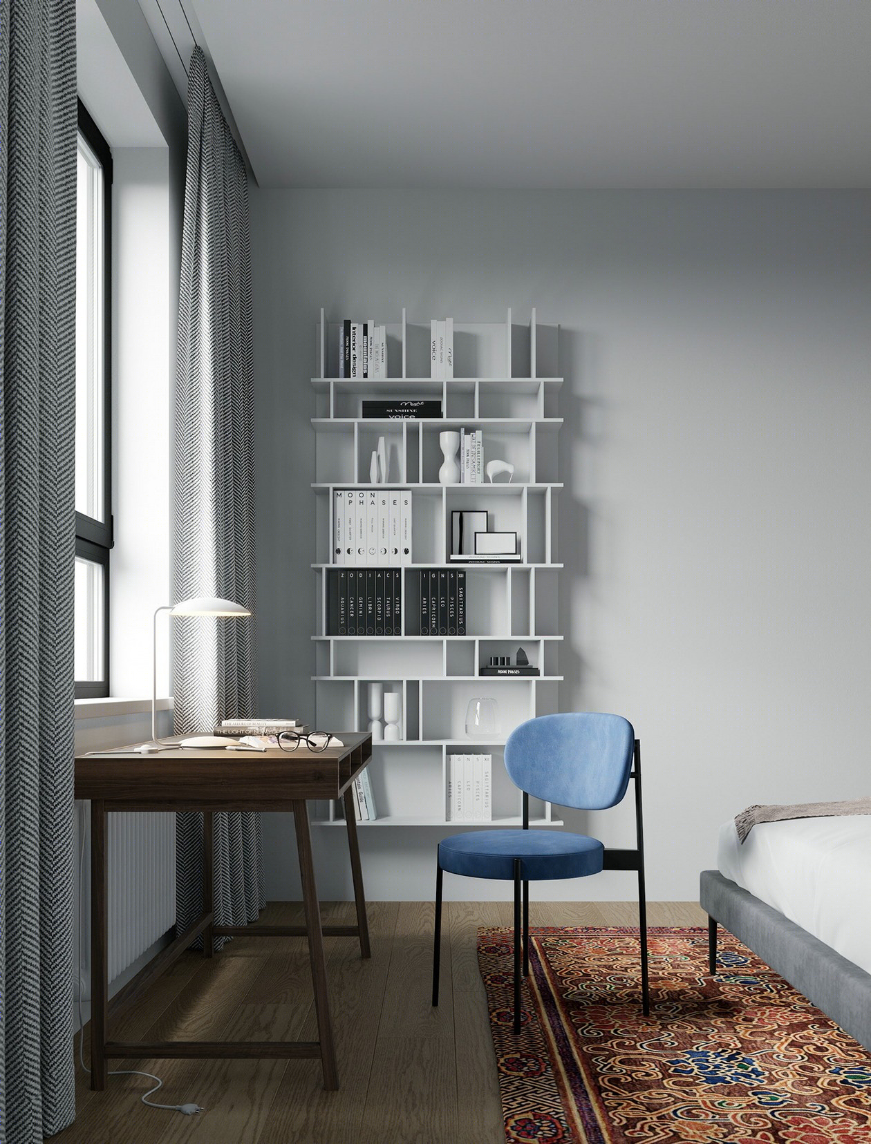 140平简约，多彩空间设计！-9