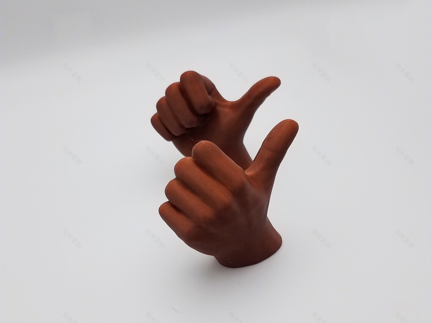 "Thumbs Up" 3D 打印装饰珠宝架，创意实用兼具-0