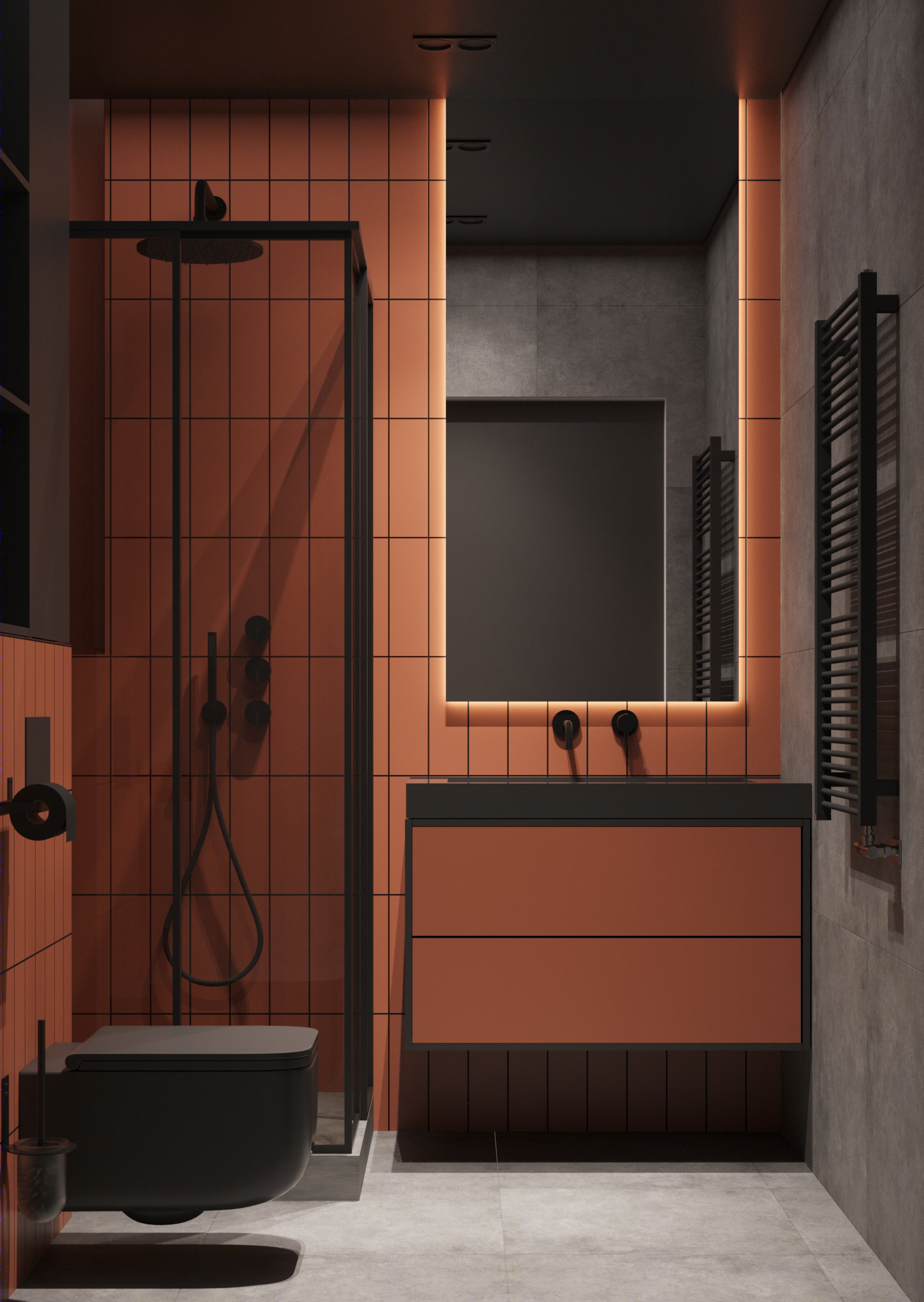 160平复式户型 色彩丰富！-7