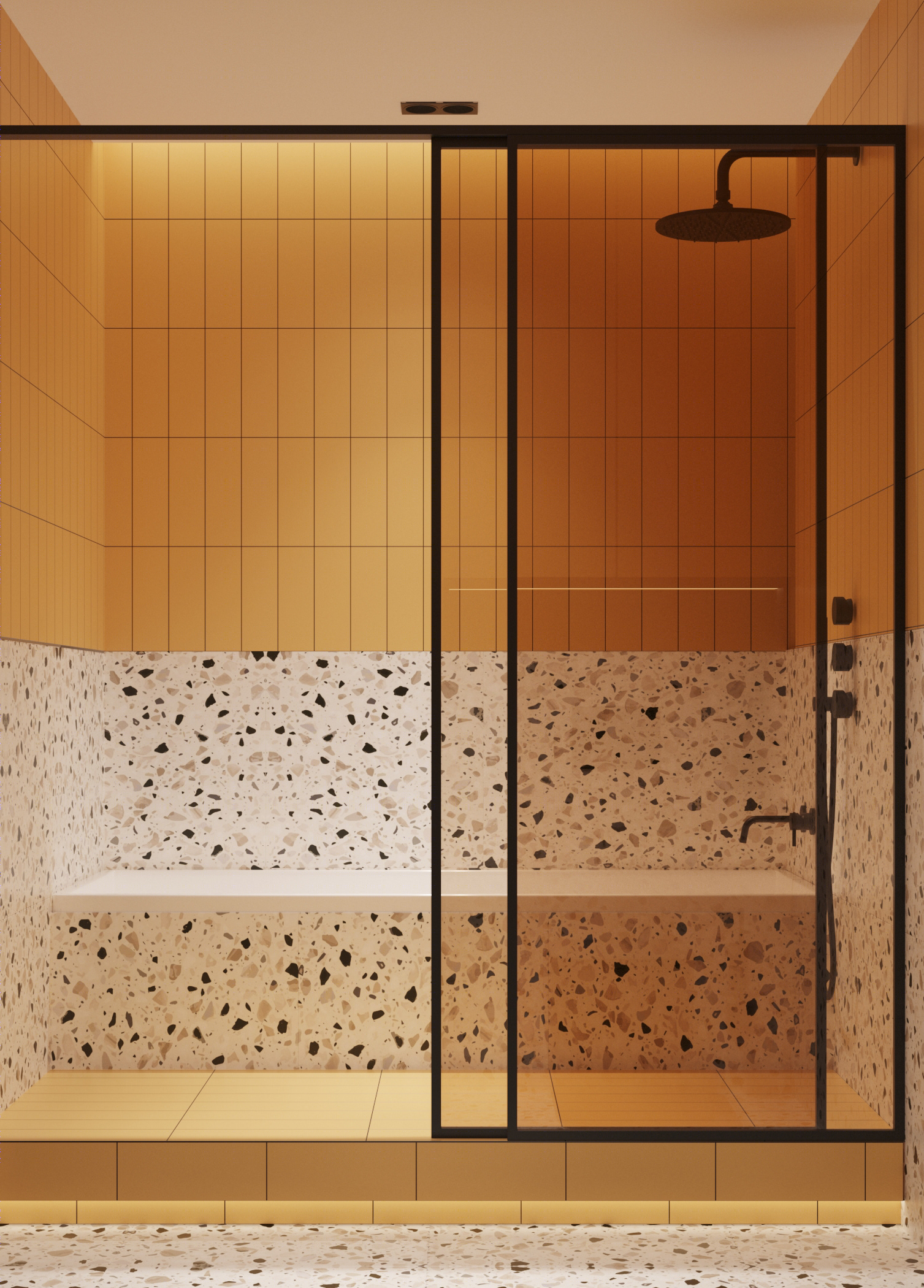 160平复式户型 色彩丰富！-6