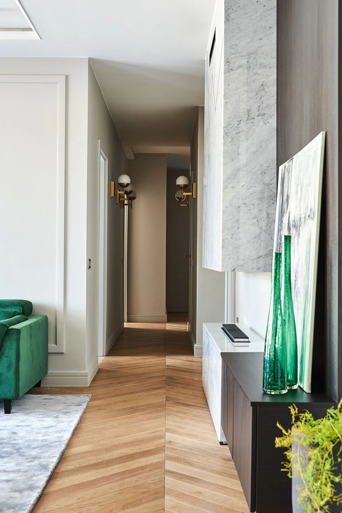 布达佩斯豪华顶层公寓的“色彩效应”-33