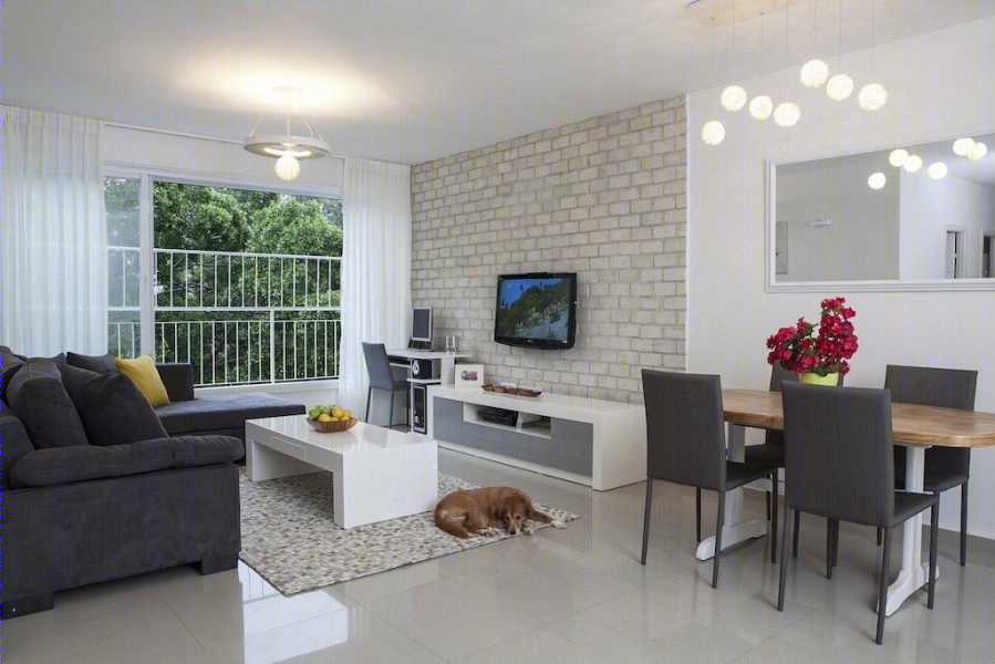 特拉维夫现代公寓，诠释简约时尚-0