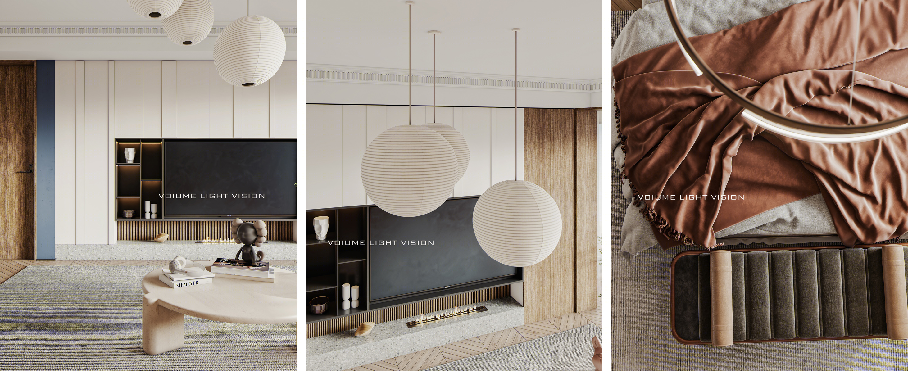 现代平层设计 · 光与聚散的完美结合-3