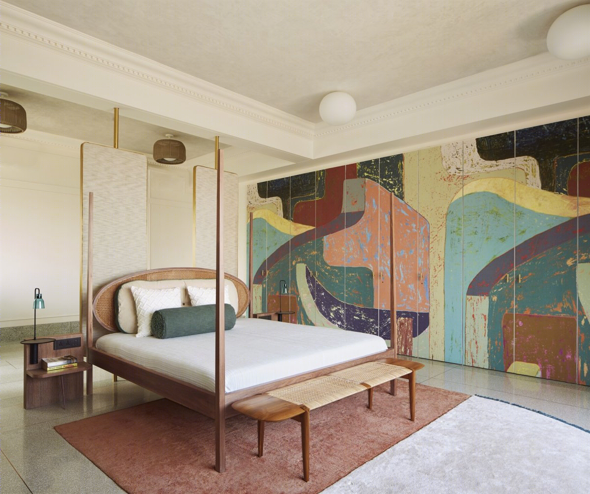 Tanya Singh 设计孟买公寓，海岸风景与色彩碰撞的完美融合-9