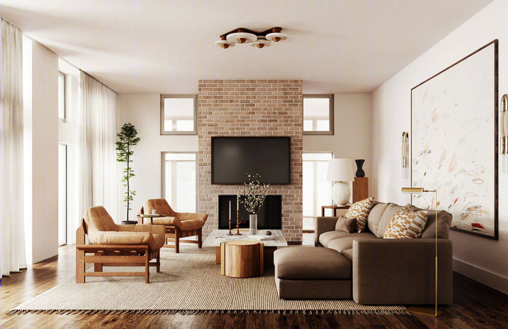 加州明亮住宅丨Katerina Volokhova-1