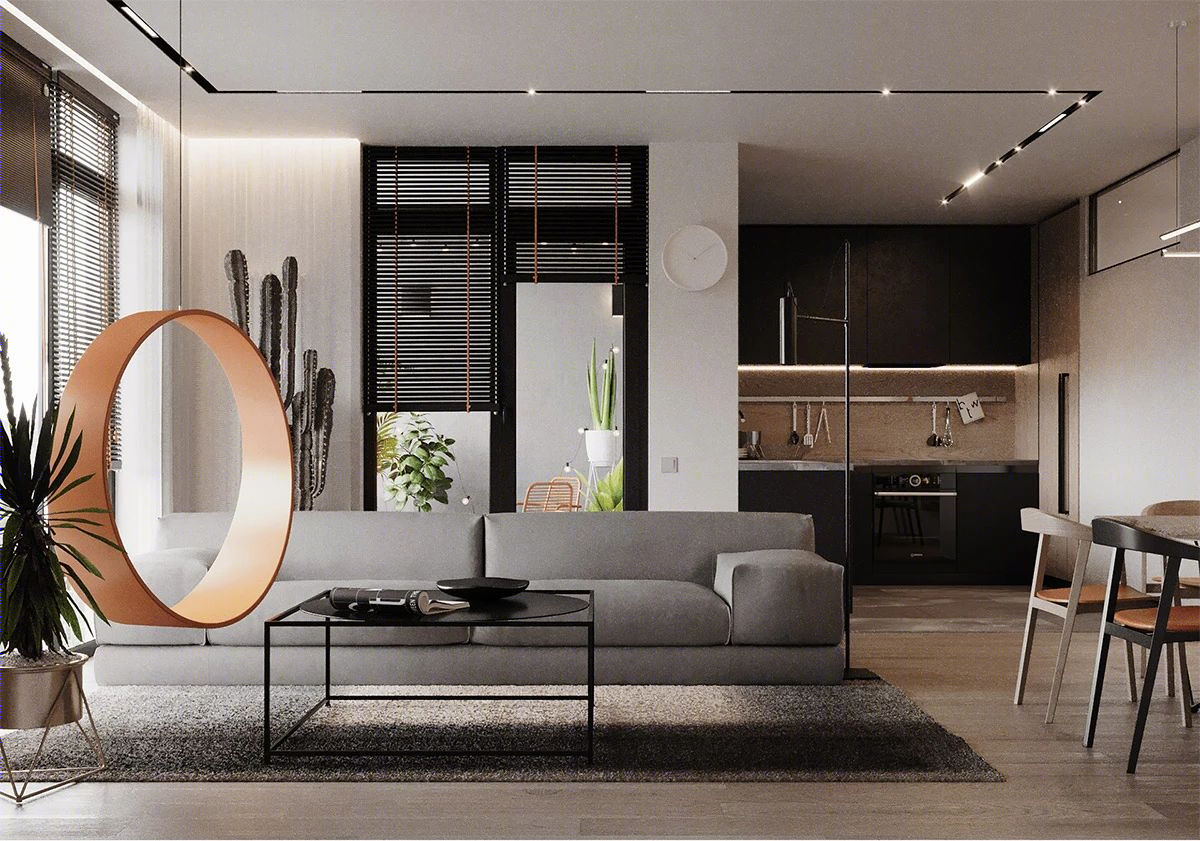 Creating Well Rounded Interiors With Circle Themes - Orange-27