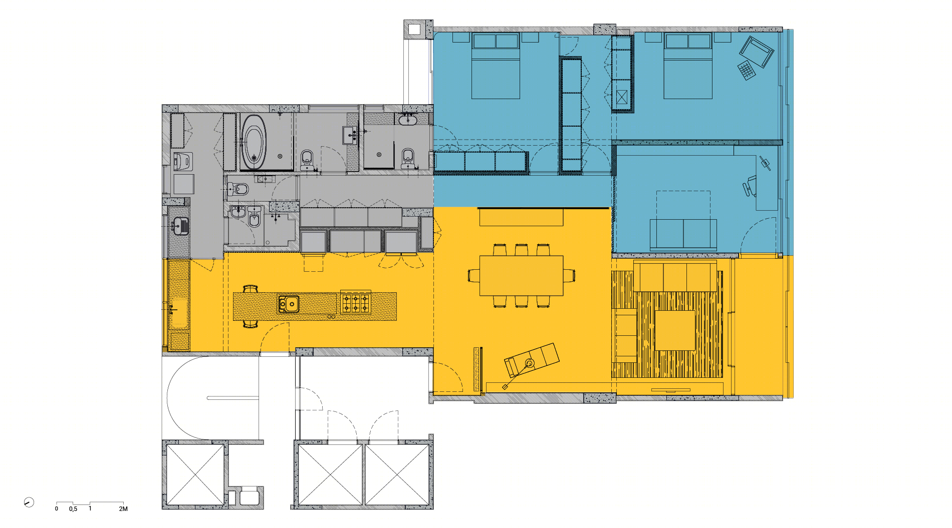 Lausanne 公寓室内设计-23