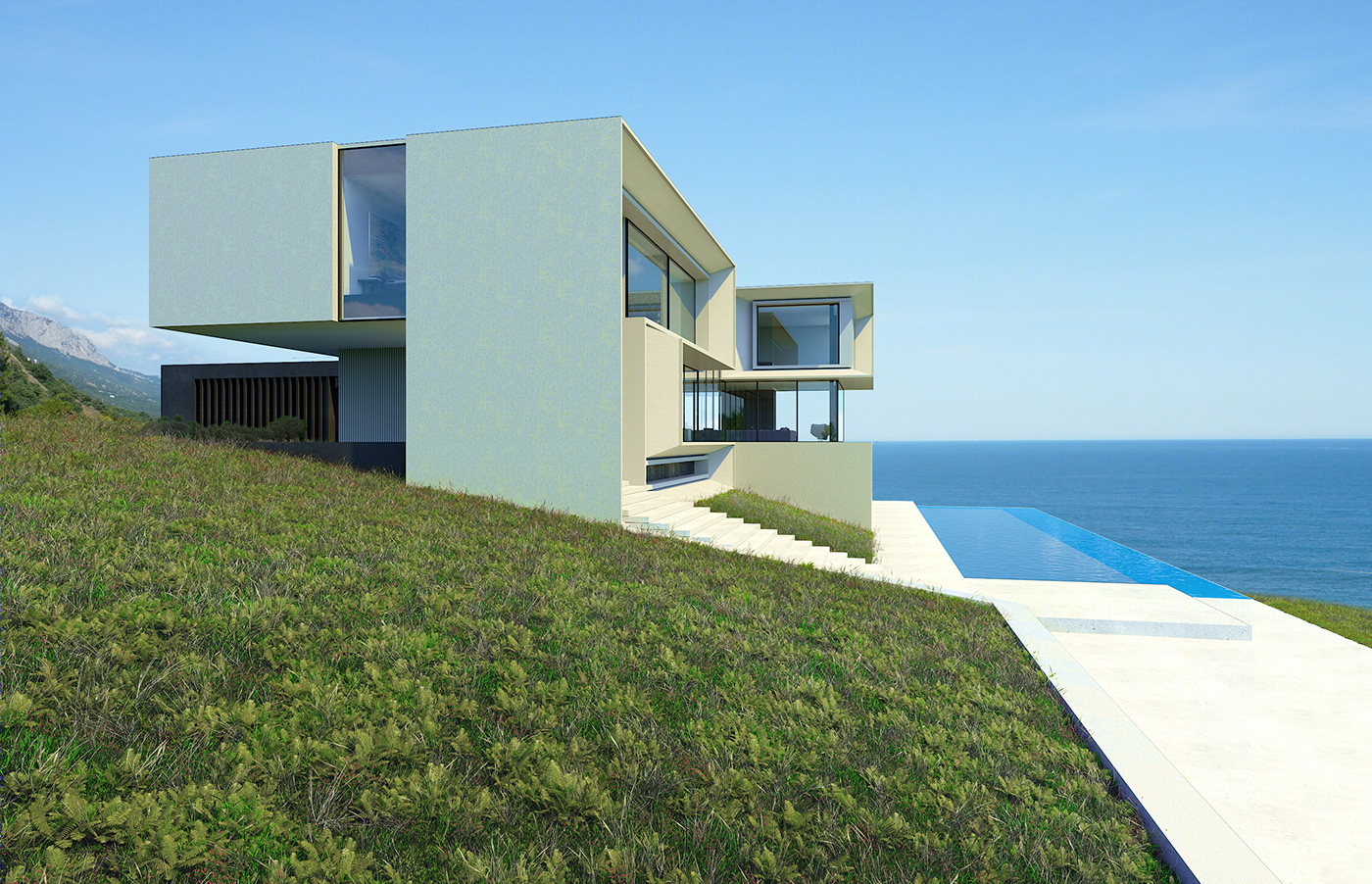 ALEXANDER ZHIDKOV ARCHITECT丨别墅建筑丨VILLA MINECRAFT-1