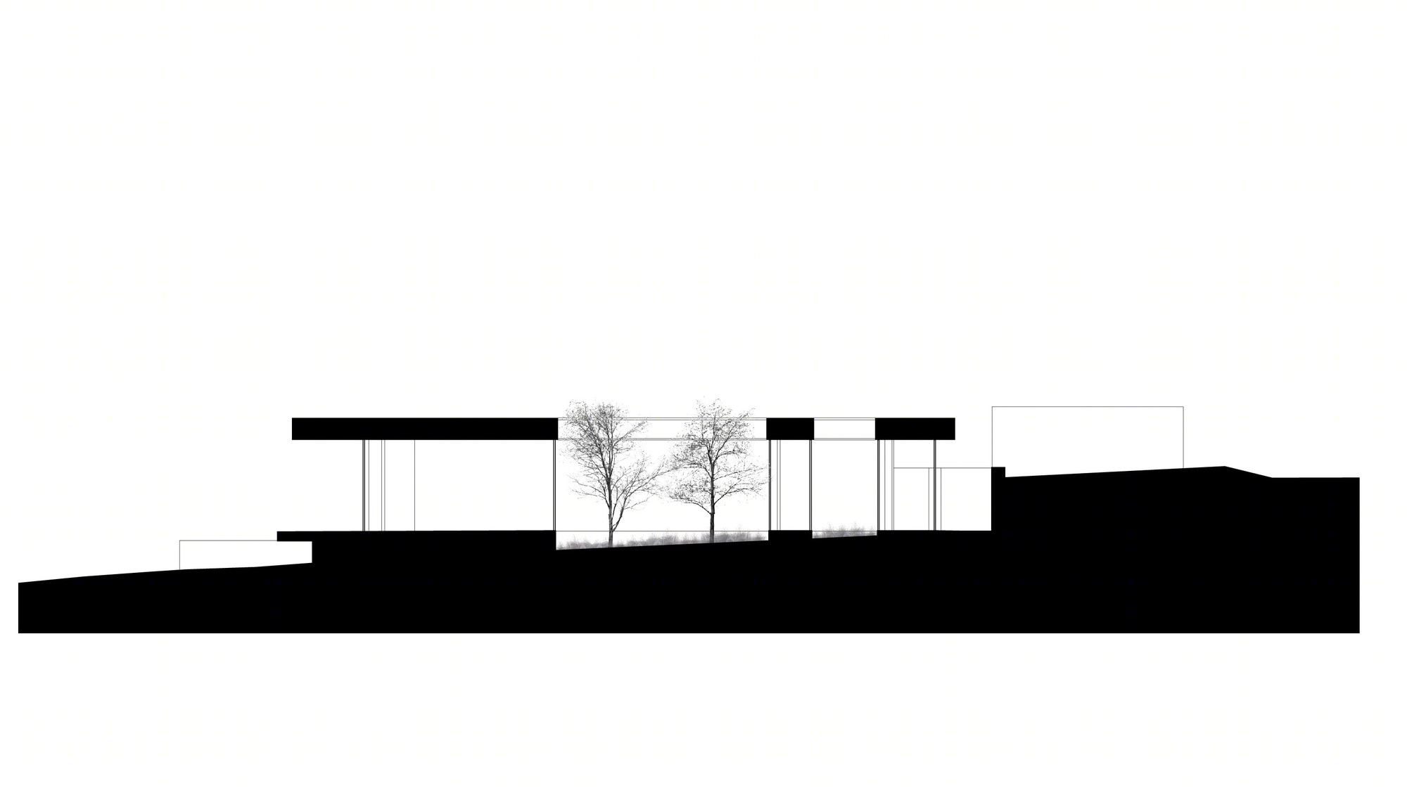 地形嵌入式别墅设计，颠覆空间界限-6