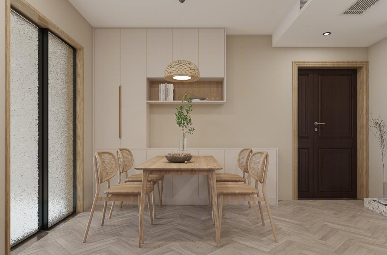 侘寂原木风公寓设计-9