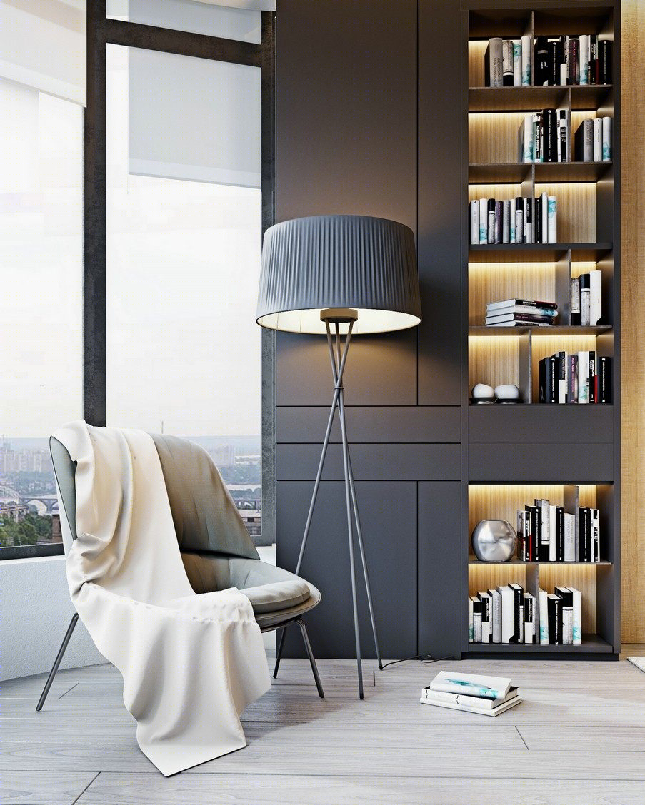 Kateryna Raspopina 打造现代住宅空间设计-5