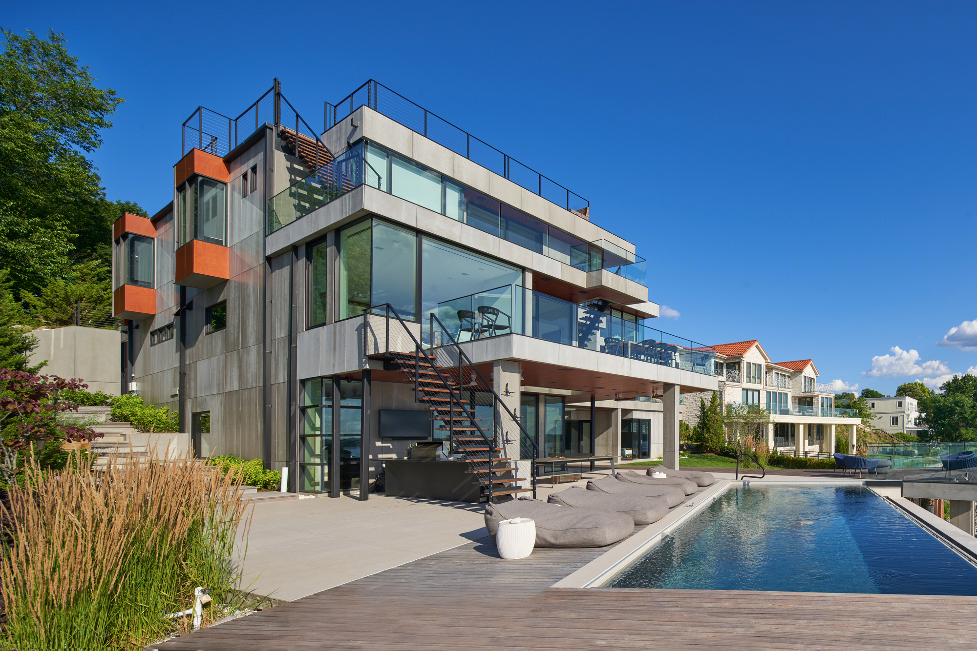 纽约水岸别墅丨美国纽约丨Narofsky Architecture-12