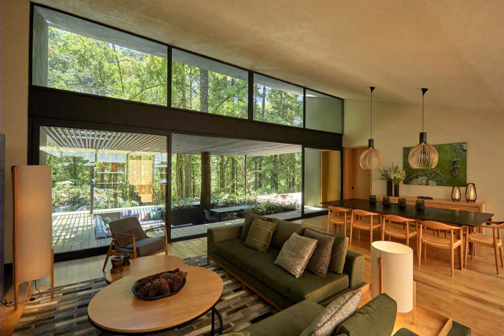 别墅丨墨西哥森林小屋 San Simón(2019)(Weber Arquitectos)设计-29