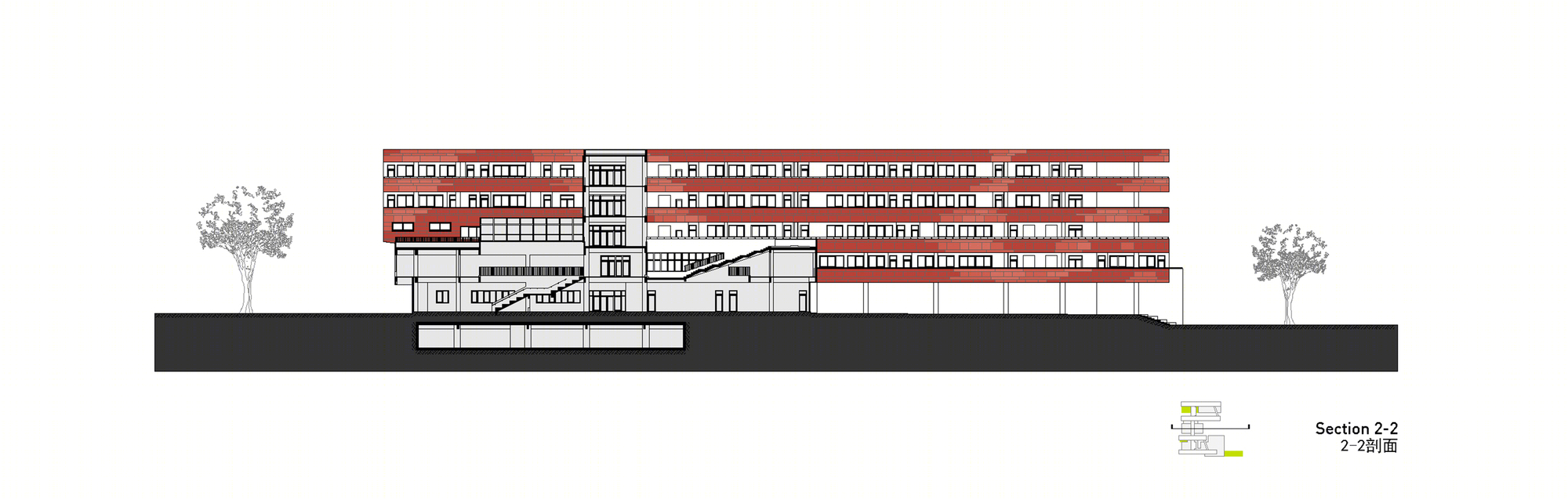 合肥 45 中学 | 寓教于乐的现代教育建筑-11