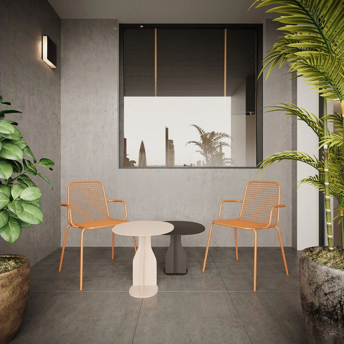Creating Well Rounded Interiors With Circle Themes - Orange-32
