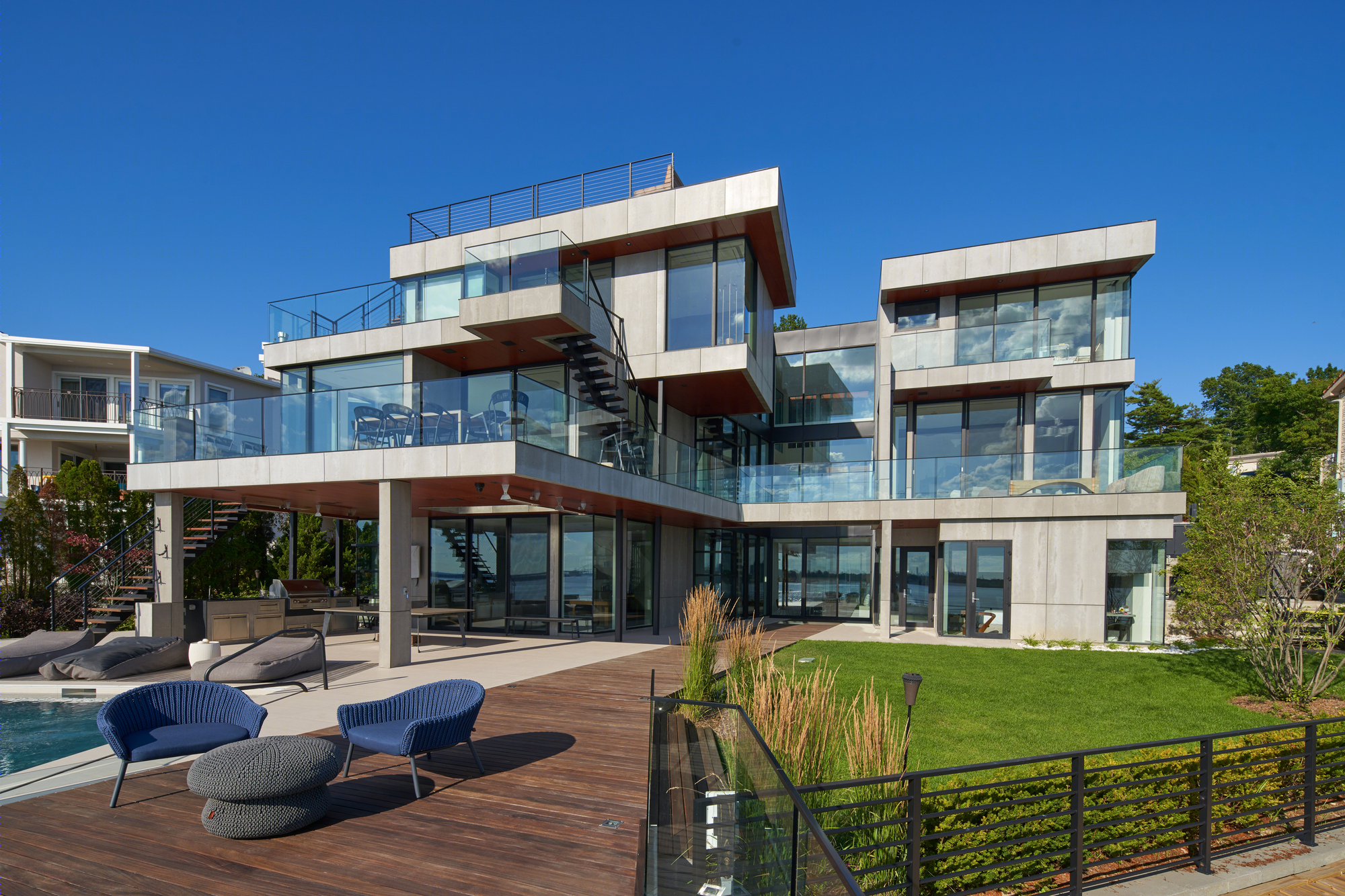 纽约水岸别墅丨美国纽约丨Narofsky Architecture-13