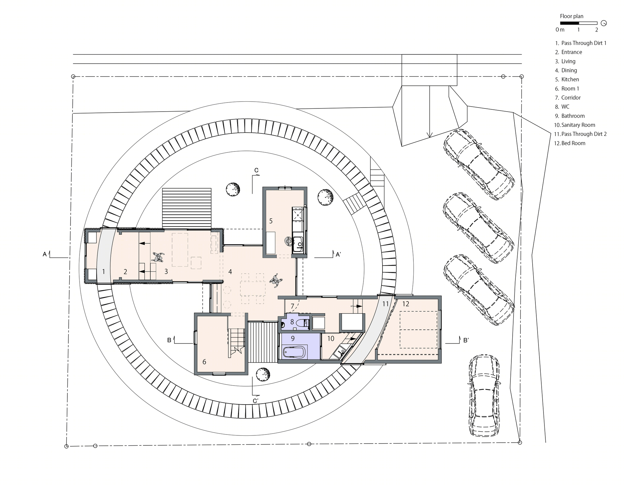 福井房建筑设计丨 东广岛别墅 | 绿意环绕的家园-7