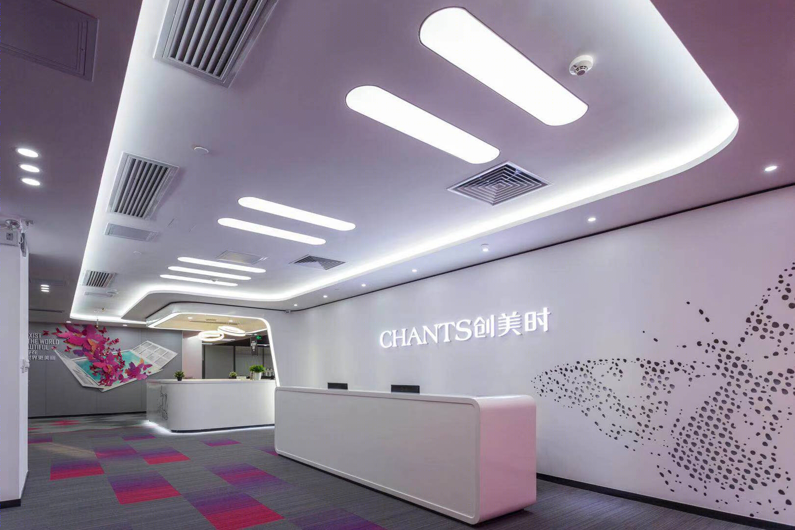 创美时办公室装修完工实景-0
