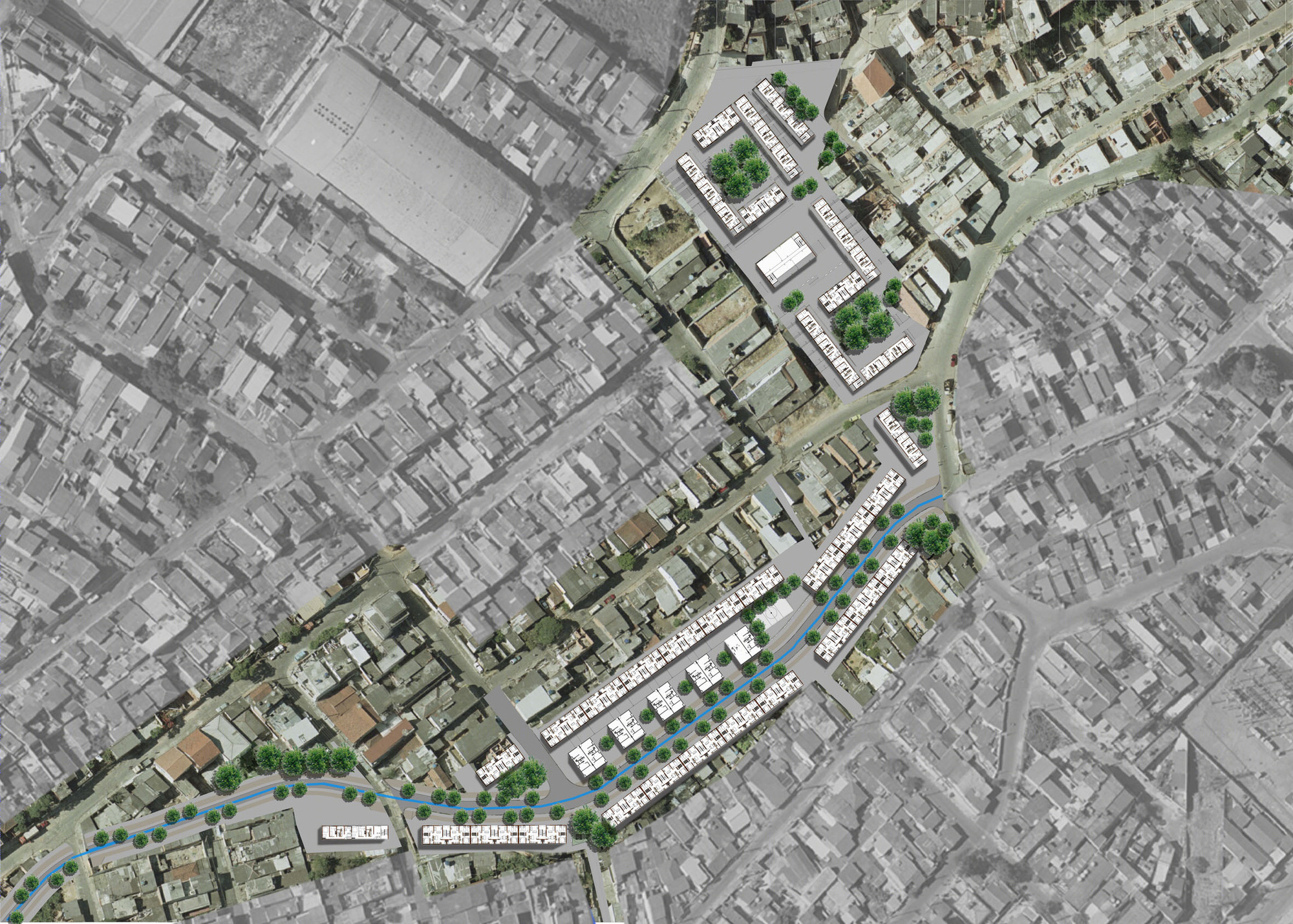 巴西 Jardim Vicentina Urbanization 项目 | 公共空间与可持续设计的完美结合-19