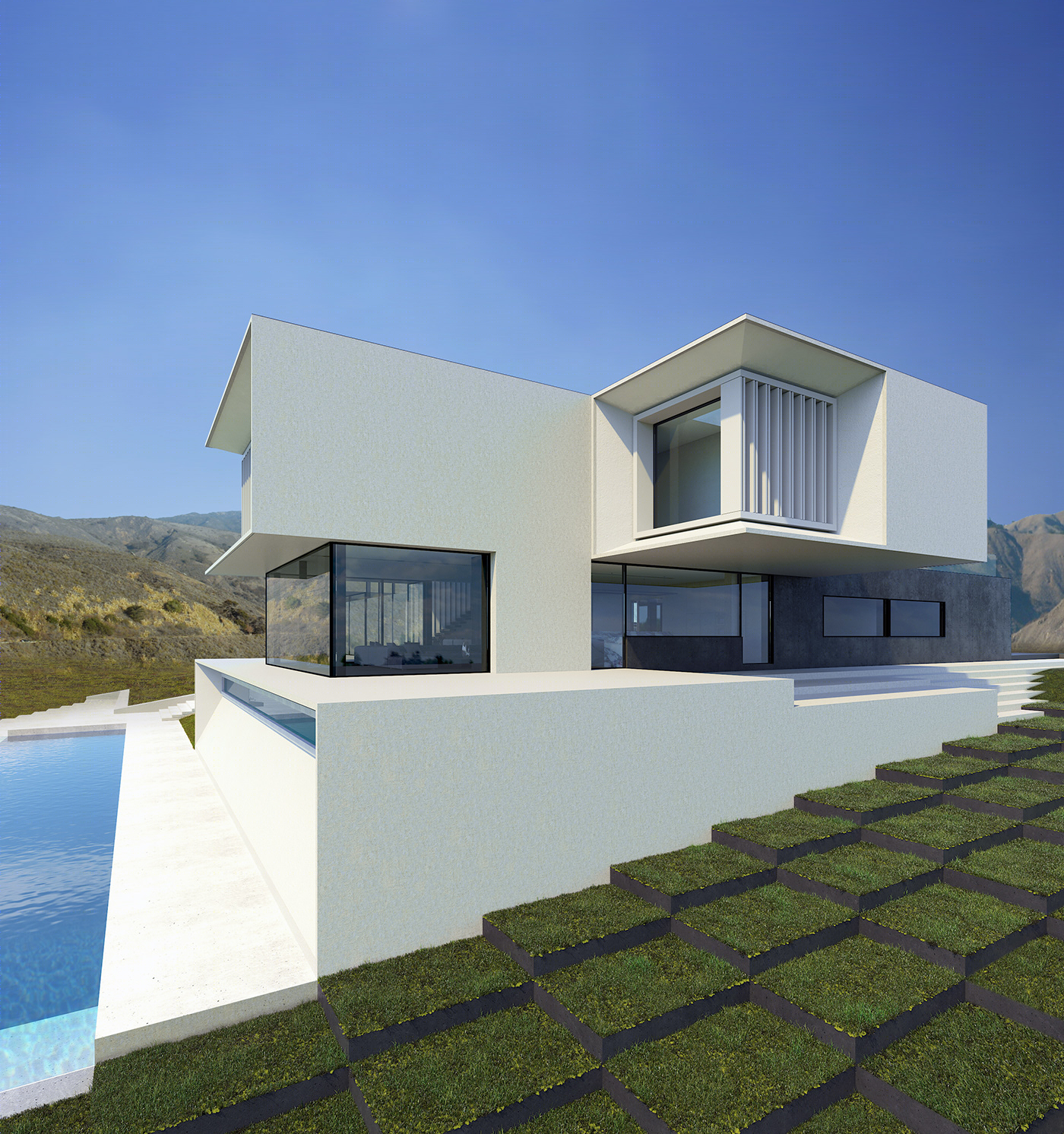 ALEXANDER ZHIDKOV ARCHITECT丨别墅建筑丨VILLA MINECRAFT-4