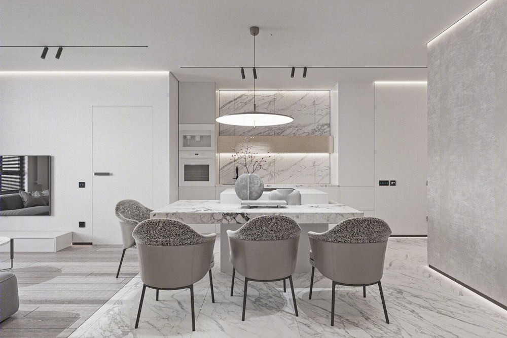 简约复古风公寓设计丨Ivan Honcharenko-15