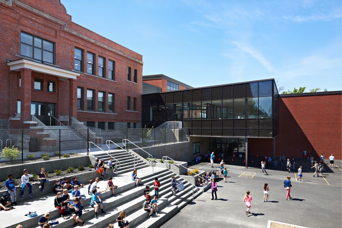百年历史小学的现代重生丨美国斯波坎丨ALSC Architects-19
