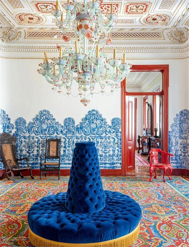 红底鞋之父的家 | 古典与装饰主义的完美融合-18