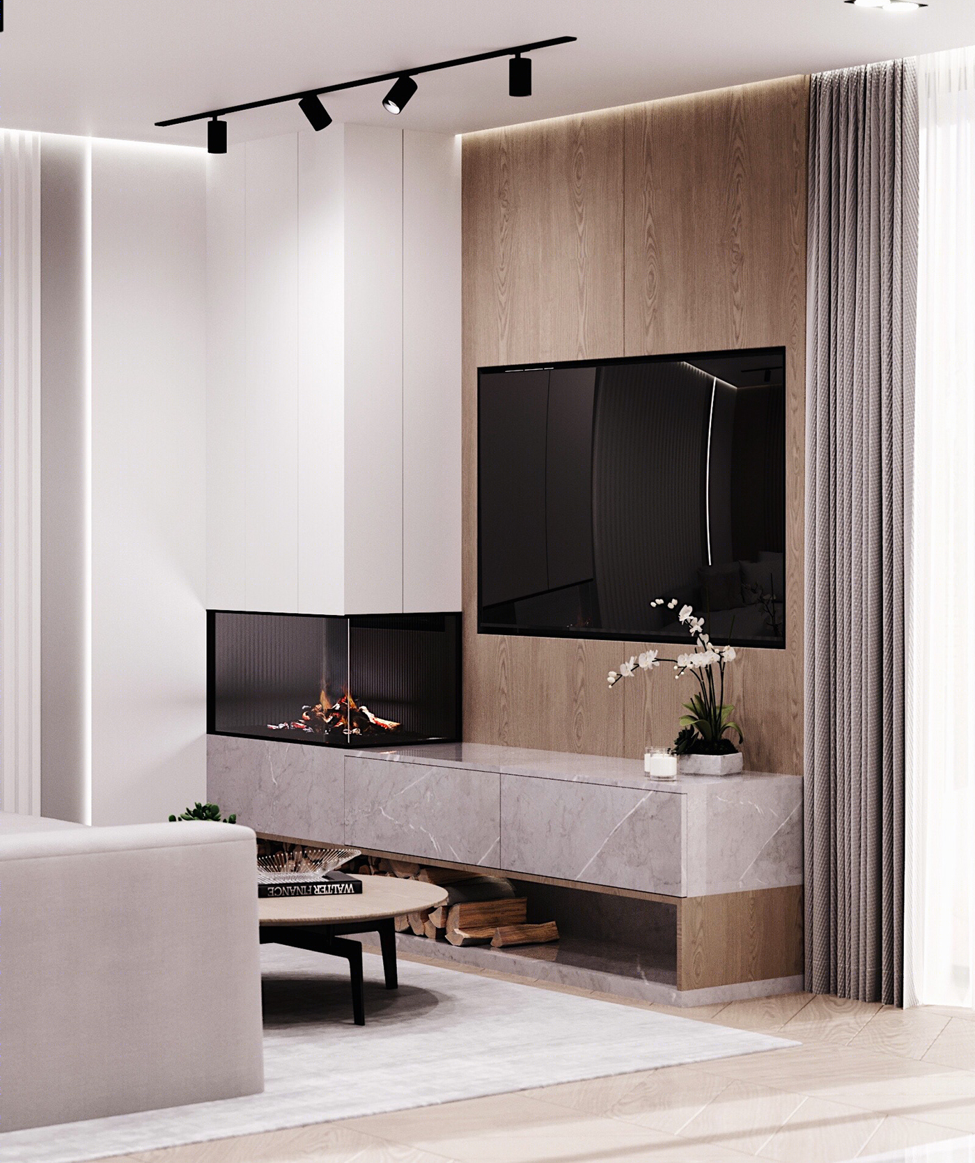 Anastasiya Gushchina丨平层丨Interior Design.Forspace Design.Kitchen.Kiev,2021-3