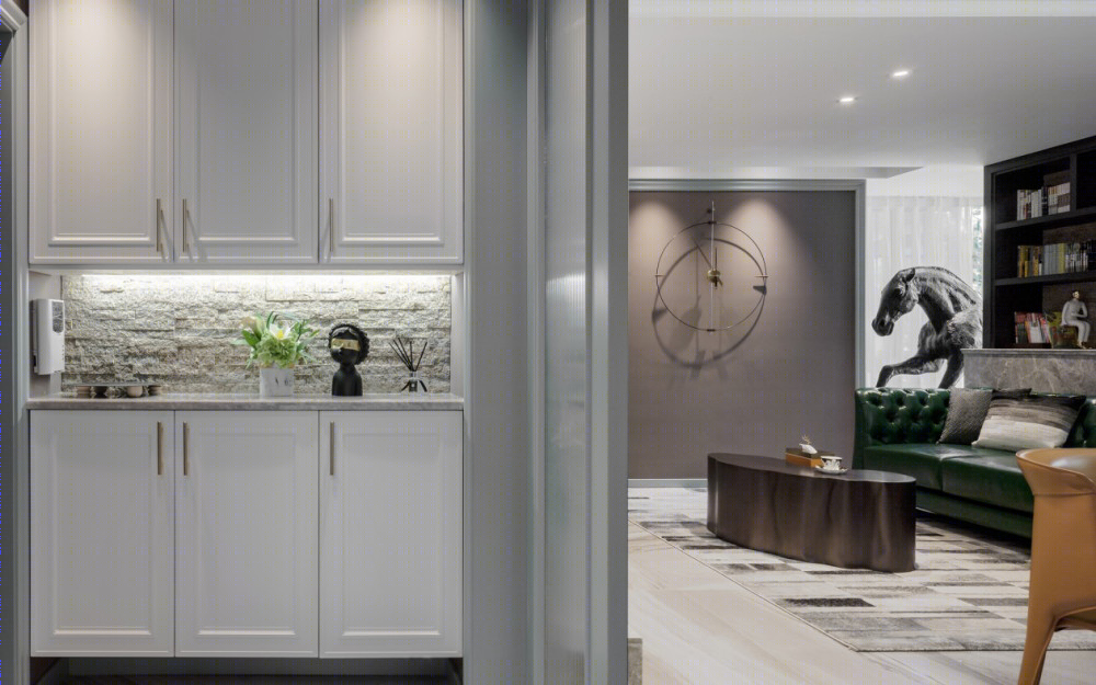 杭州 108㎡老房翻新，低奢艺术美学融入生活点滴-6