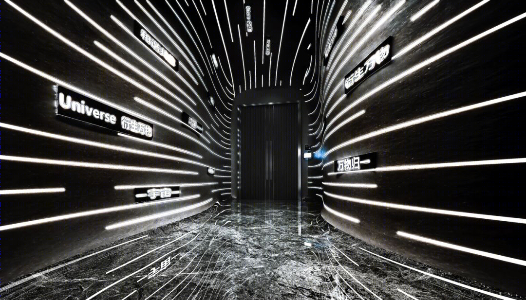 华为智能展厅“虫洞”设计-12