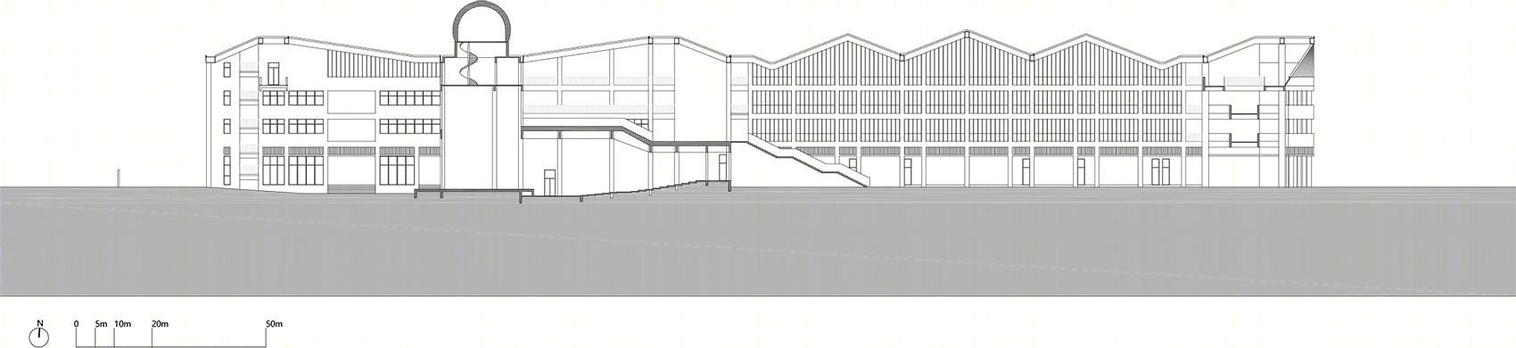 北京外国语大学附属杭州橄榄树学校丨言川建筑-89