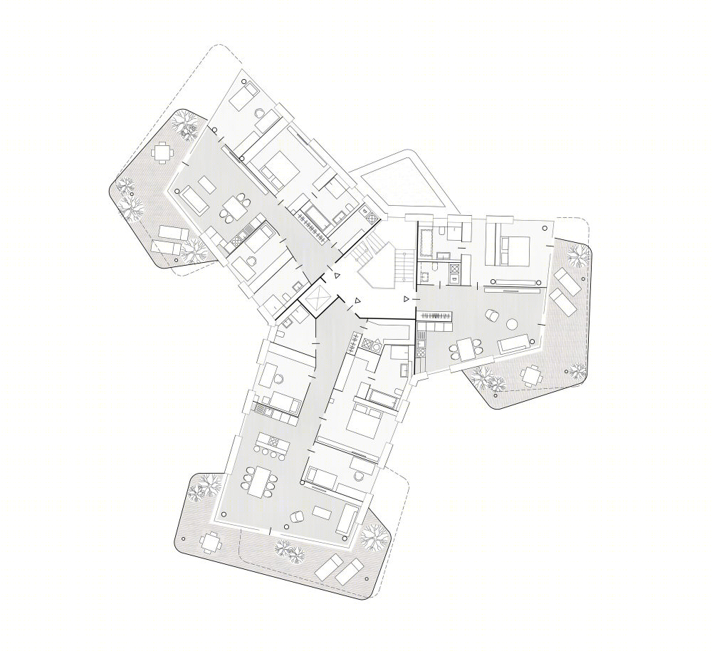 德国 Kolbermoor 维维恩多·恩·艾尔·斯宾内莱帕克公寓建筑设计-43