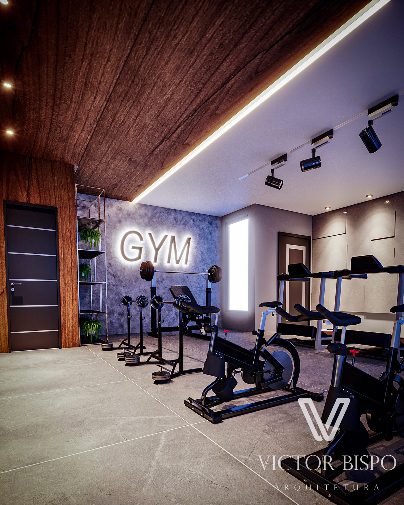 Anastasiya Gushchina丨健身房丨CGI - GYM   Design and visualization @victorbispoo.arq-3