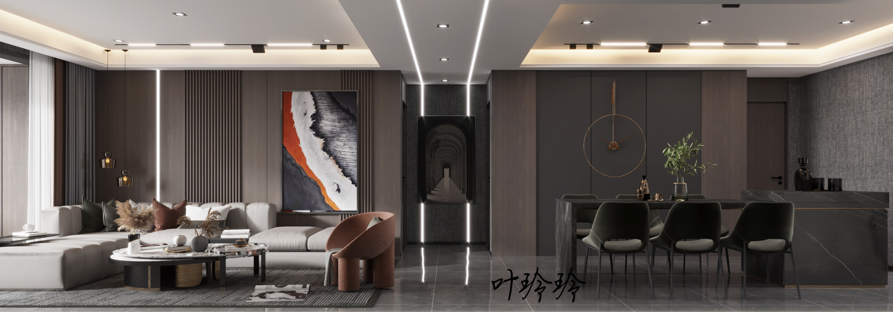 现代风格·暗黑系-2
