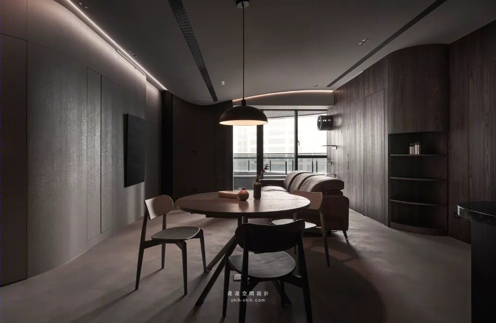115 平弧形天花板林宅丨湜湜空间设计-22