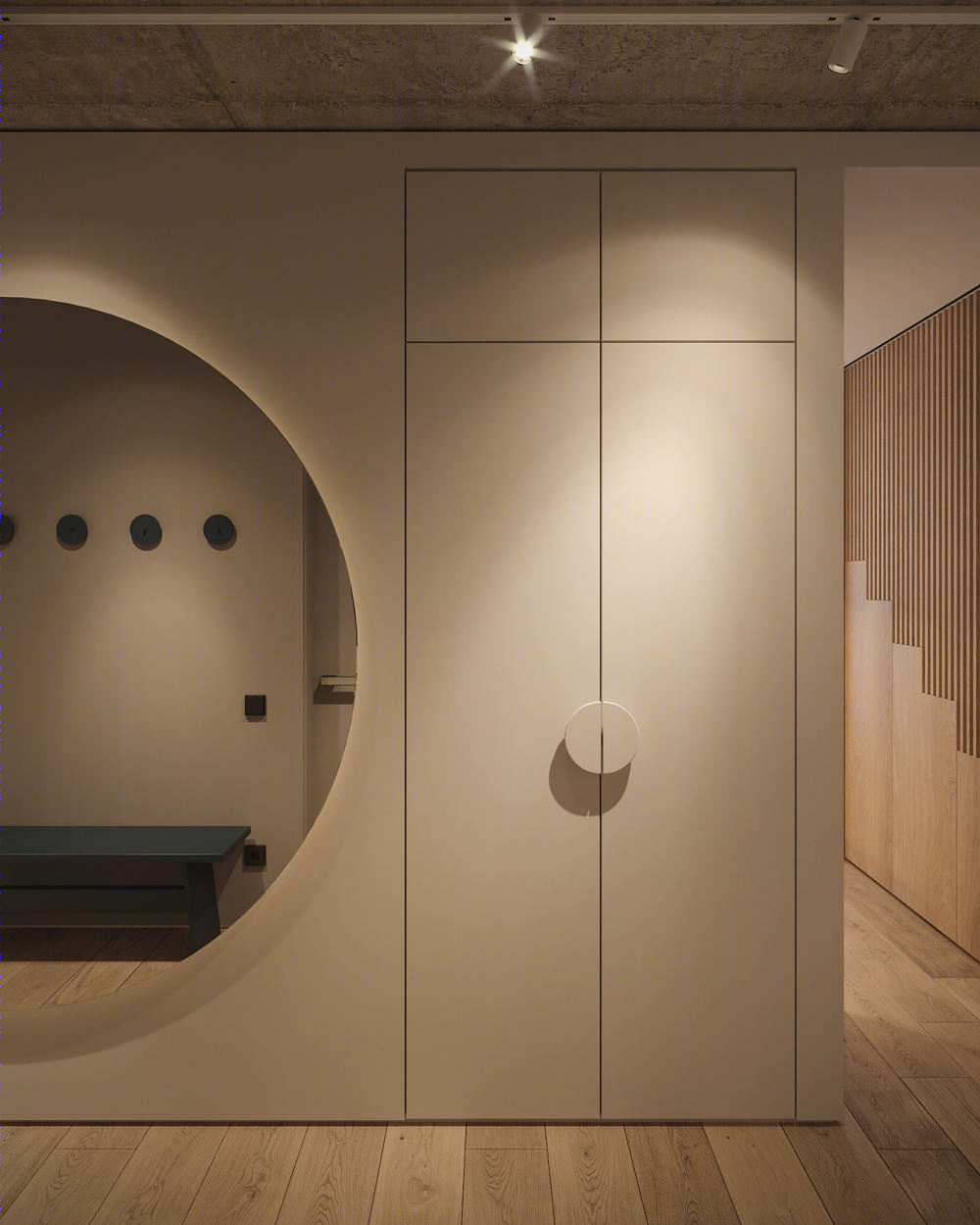 温馨舒适的现代家庭公寓设计丨Bezmirno Architects-4