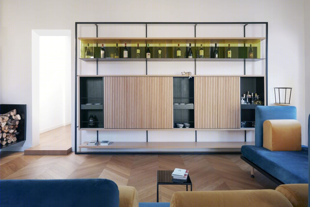 意大利 Legnano 中心 B09 公寓翻新设计,nonestudio 打造流动空间-5