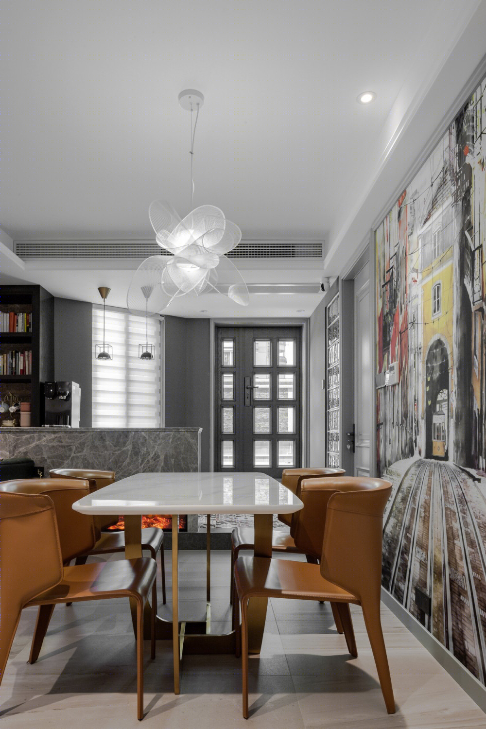 杭州 108㎡老房翻新，低奢艺术美学融入生活点滴-15